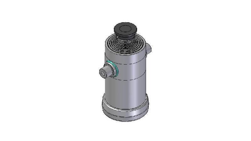 9034S -TELESCOPICKÝ VALEC ŠTANDARD/GULIČKA 9 STUPŇOV ZDVIH 3157 PRIEMER 270