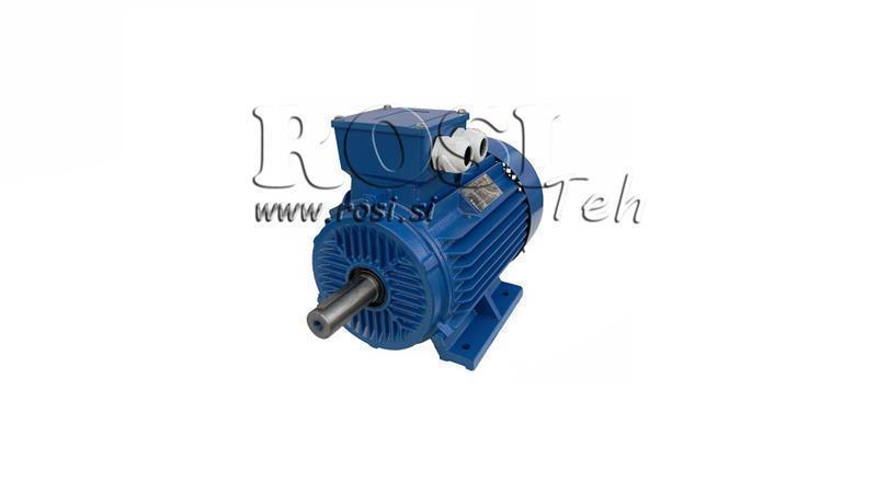 2,2kW-ELEKTROMOTOR MS100L1-4_1420rpm 3Faz nohy-B3