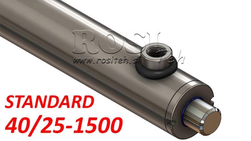 CILINDRO HIDRÁULICO ESTÁNDAR 40/25-1500