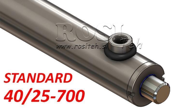 CILINDRO HIDRÁULICO PADRÃO 40/25-700