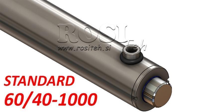 HYDRAULICKÝ VALEC ŠTANDARD 60/40-1000