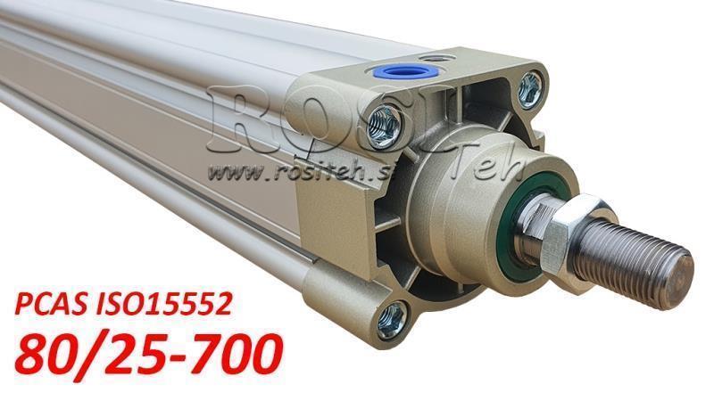 PNEUMATIKUS HENGER PCAS 80/25-700 BE ISO15552
