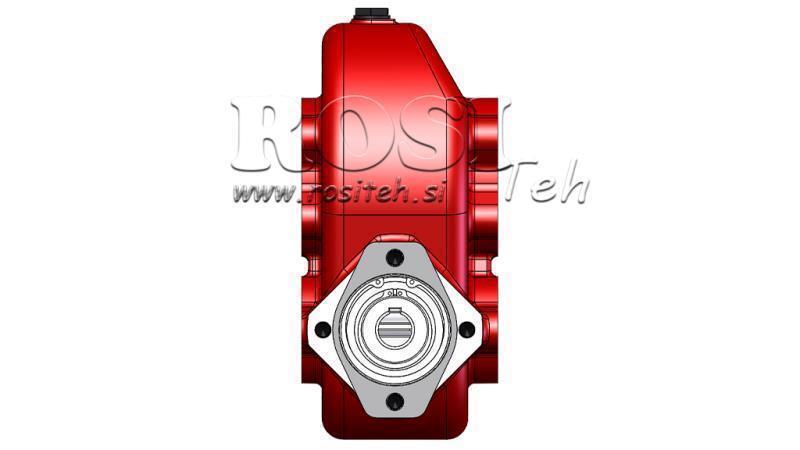 CUTIE DE VITEZE - CUTIE DE VITEZE RT190 PENTRU MOTOR HIDRAULIC MP/MR/MS RAPORT 10.2:1