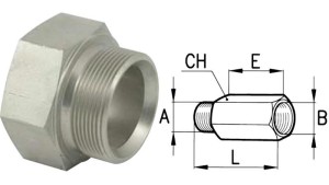 ADAPTER-MÄNLICH-WEIBLICH-verlängert