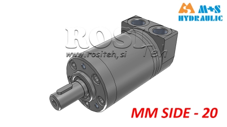 HIDRAULIKUS MOTOR MM 20 -side