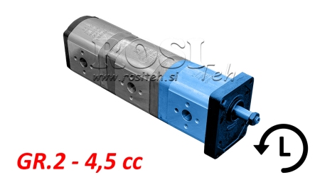 HYDRAULICKÉ ČERPADLO 20A4,5X067 FRONT GR.2 4,5 CC ĽAVÁ