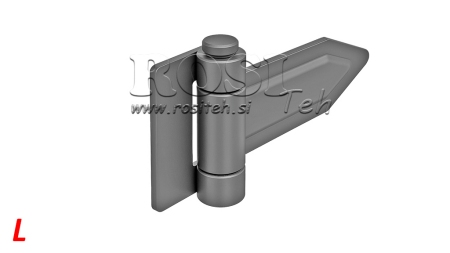 TRIANGULAR TRAILER SIDE PANEL HINGE - LARGE