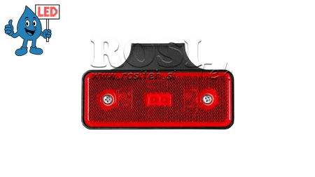 LED POZIČNÉ SVETLO ČERVENÉ 12V