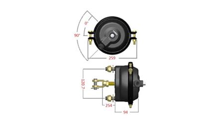 DRUM DE FREIN PNEUMATIQUE 30