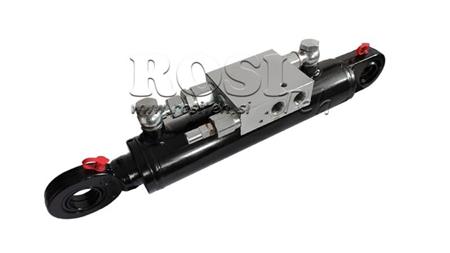 HYDRAULICKÝ CYLINDER 60/40-180 S OTOČNÝM VENTILOM - RÝĽ PRE PÔDU
