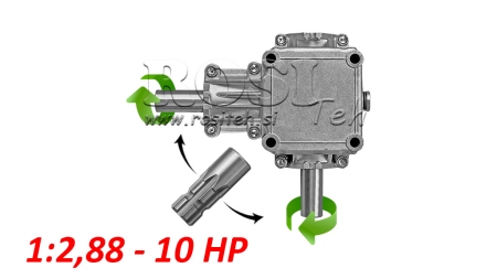 SZÖGHAJTÁS PTO 1:2,88 (10HP-7kW)