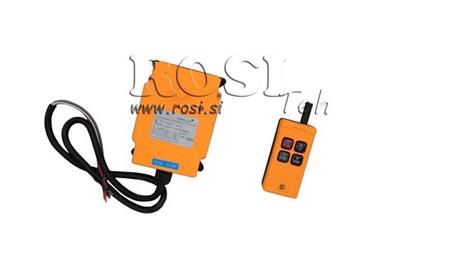 RADIO KONTROLÉR 2CH - 12/24V