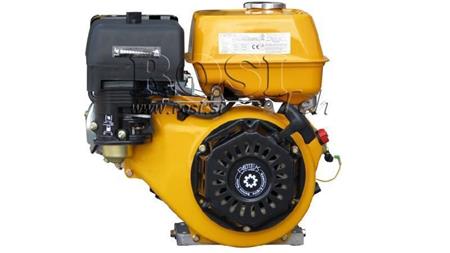 benzininis variklis EG4-270cc-6.56kW-8.92AG-3,600 RPM-H-KW25x88.2-rankinis paleidimas