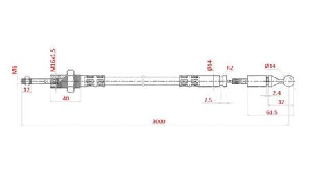 FLETTE L=3000 - kule