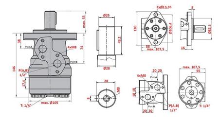 HYDROMOTOR MR 100