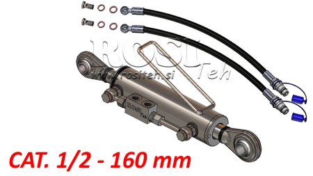 HYDRAULICKÝ TRETÍ BOD STANDARD - 1/2 KAT. 63/35-160 (45-95KS)(19,2/25,4)