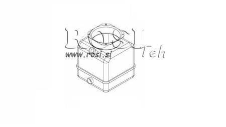 PVC-RESERVOIR ROLL PP 4 LITER HORIZONTAL-VERTEIKT