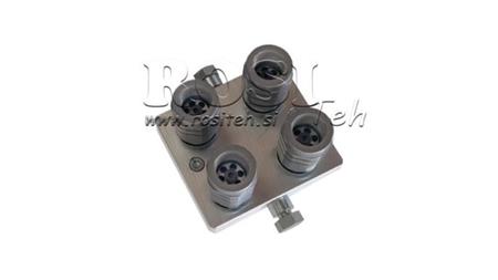 MULTI-FASTER COUPLING 4way BSP1/2 NEW TYPE CONNECTING PART