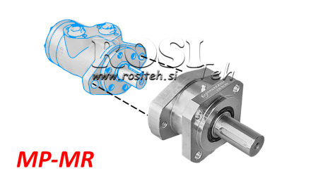 BRIDA DE COJINETE PARA MOTOR HIDRÁULICO MP-MR