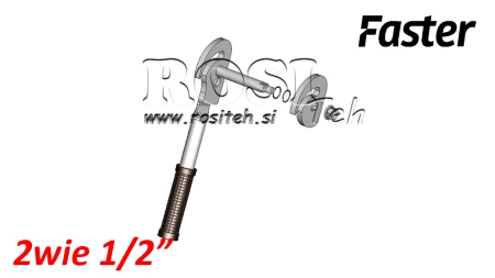 PÁKA PRE MULTI-FASTER 2CESTNÝ 1/2 PEVNÁ ČASŤ