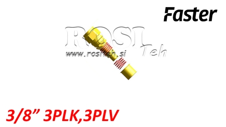 RÝCHLOUPÍNACIA SPOJKA ŽENSKÁ PRE MULTI-FASTER 3/8 3PLK 3PLV PEVNÁ ČASŤ