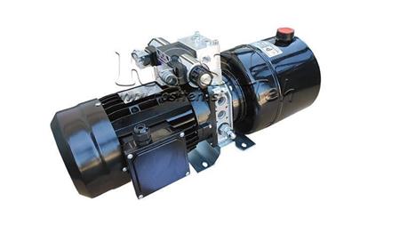 МИНИ ХИДРАВЛИЧЕН АГРЕГАТ 230V AC (1.5 kW) 110 бара - 5.8 cc - 8.2 литра/мин - резервоар 6 литра