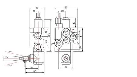 HYDRAULIKVENTIL 1xP40 EINERICHTUNG B1