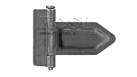 TRIANGULAR TRAILER SIDE PANEL HINGE - LARGE