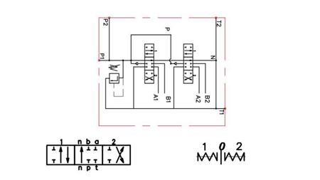 HYDRAULICKÝ VENTIL 2xPC70