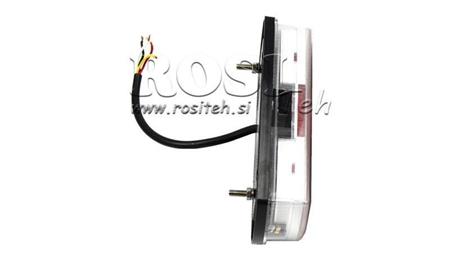 LED GALINIS ŠVIESAS KOMBINUOTAS 12/24V KAIRĖ