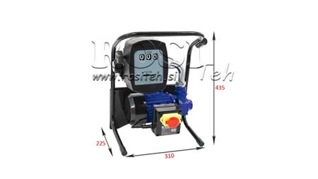 DIESELKRAFTSTOFFPUMPE 600W 40 l/min MIT ZÄHLER UND ABGABEPISTOLE