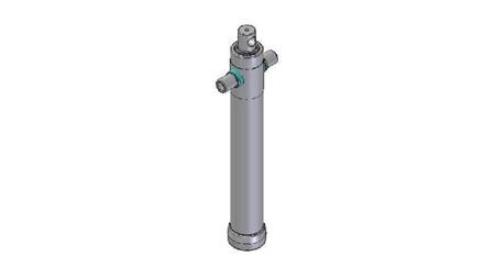 2026F -TELESKOPICKÝ CYLINDER ŠTANDARD/DIERA 2 STUPNE CESTA 995 PRIEMER 80