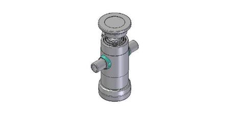 2031S - TELESCOPIC CYLINDER STANDARD/BALL 3 STAGES STROKE 500 DIAMETER 95