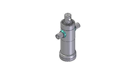 2033F -TELESKOPICKÝ CYLINDER ŠTANDARD/DIERA 3 STUPNE CESTA 683 PRIEMER 95
