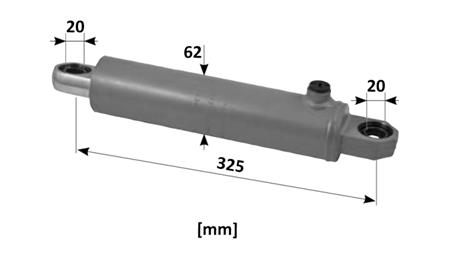 HYDRAULIKLENKZYLINDER SAME OEM-0.448.6342.4