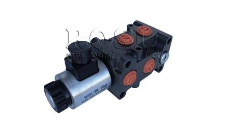 6 prievado vožtuvas 3/8 (6/2) 12V - 50lit