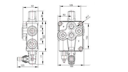 HYDRAULIKVENTIL 1xP120