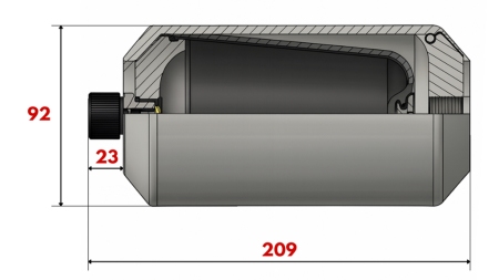 HIDRAULIČNI AKOMULATOR 0,7 LIT - M18x1,5