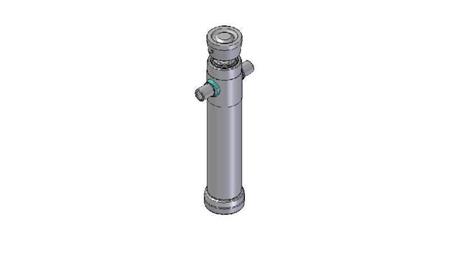 3024S -TELESKOPZYLINDER STANDARD/KUGEL 2 STUFEN HUB 795 DURCHMESSER 95