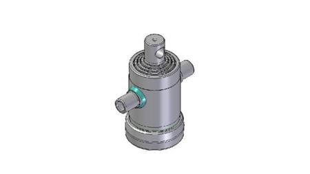 3060F -TELESKOPSKI CILINDAR STANDARD/RUPA 4 STUPNJA POMAK 500 PROMJER 112