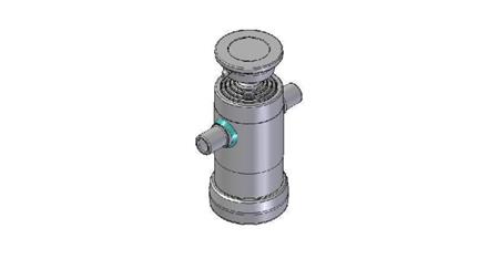 3061S -TELESCOPIC CYLINDER STANDARD/BALL 4 STAGES STROKE 590 DIAMETER 112