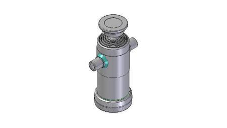 3093S - TELESCOPIC CYLINDER STANDARD/BALL 5 STAGES STROKE 1190 DIAMETER 124
