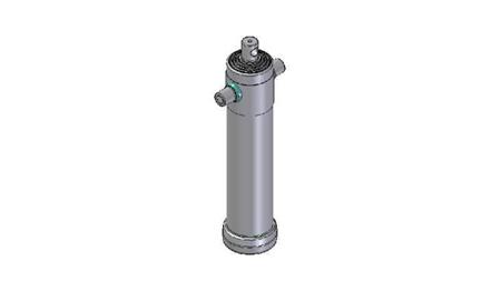 3096F -TELESCOPIC Sylinder STANDARD/HULL 5 TRIN SLAG 2490 FI 124
