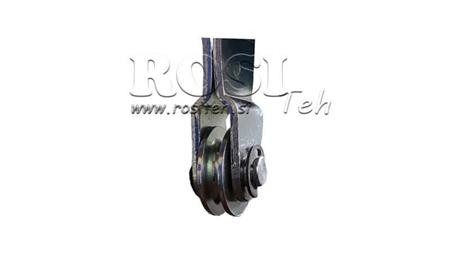 TRAUKIMO RANKENA L280 SU PULYMI FI24mm