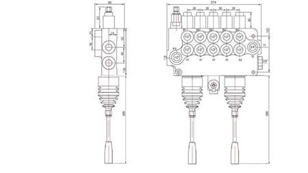 HID. VENTIL 5xP80   2x JOYSTICK
