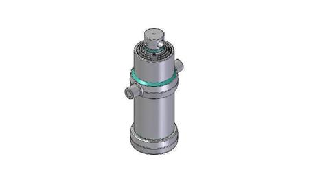 4045F -TELESCOPICKÝ CYLINDR STANDARD/DÍRA 4 STUPNĚ ZDVIH 1490 FI 170