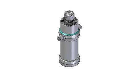 4062S - TELESCOPISCHE CYLINDER STANDAARD/BAL 6 FASES SLAAG 2945 DIAMETER 190
