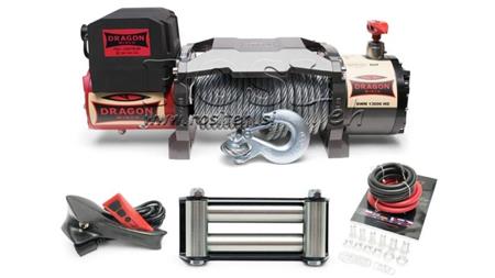 12 V ELEKTRINIS LAIDINIS WINCH DWM 13000 HD - 5897 kg