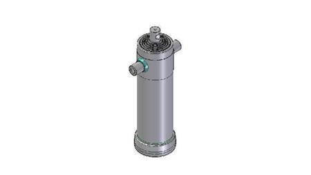 6011F -CILINDRU TELESCOPIC STANDARD/GAURĂ 6 ETAPE CĂLĂTORIE 2557 FI 152