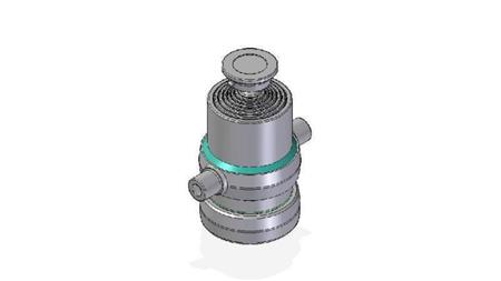 7006S - TELESCOPIC CYLINDER STANDARD/BALL 7 ETAPPI LÖÖK 1360 DIAMEETER 170